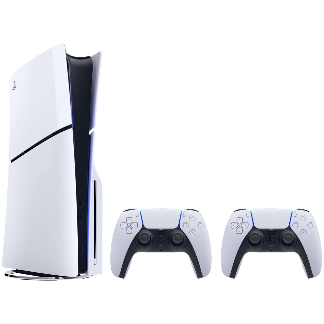 Playstation 5 Console Slim + Two DualSense Wireless Controllers Bundle Games & consoles Doyocheap